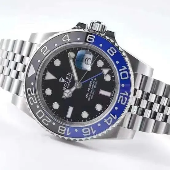 VR FactoryRolextop-tier replicaGMT-Master Inter Milan Circle V2 version watch pictures and prices