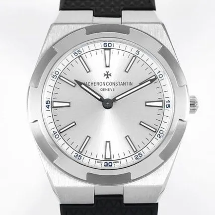 8F factory Vacheron Constantintop-tier watch automatic movement men's white dialrubber strap ultra-thin series watch movement picture