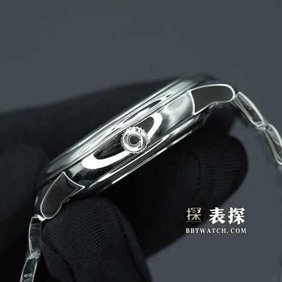 MKS FactoryOmega Diefei watch men's white dial gold needle steel bracelet model pictures and prices braceletlive photos