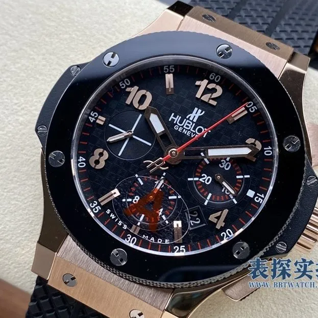 top-tiersuper Hublot Big Bang series chronograph watch side