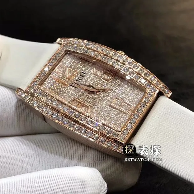 Count Super A Watch for Women, Rose Gold Diamond Dial Leather Strap Model, Real Product Photos and Price