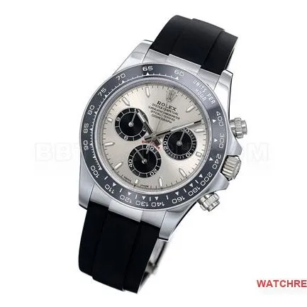 watch ZF FactoryRolexDaytona gray plate gold case 4131 mechanical side live photo