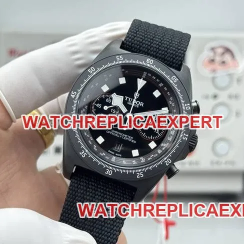 top-tier watch collar submersible V+ factory Tudor white 7750 mechanical caseback live photo
