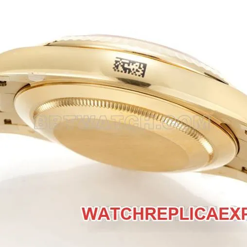 Watch Rolexyellow goldPPM Factory Day-Date Mechanical green dialbraceletlive photos