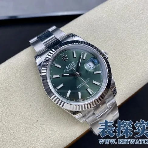VStop-tiersuper cloneRolex log 41MM watch_How much does it cost_Pictures_How is the workmanship? Front