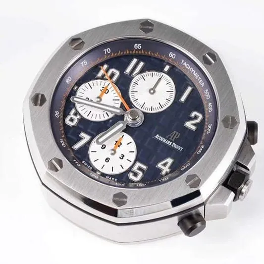 Audemars Piguet desk clock replicaRoyal Oak offshore 26470 desk clock ornament alarm clock side view