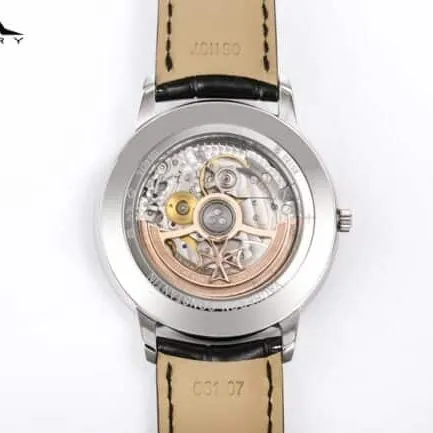 Side view of MMAMMA Vacheron Constantin Heritage Series 85180 men's watch