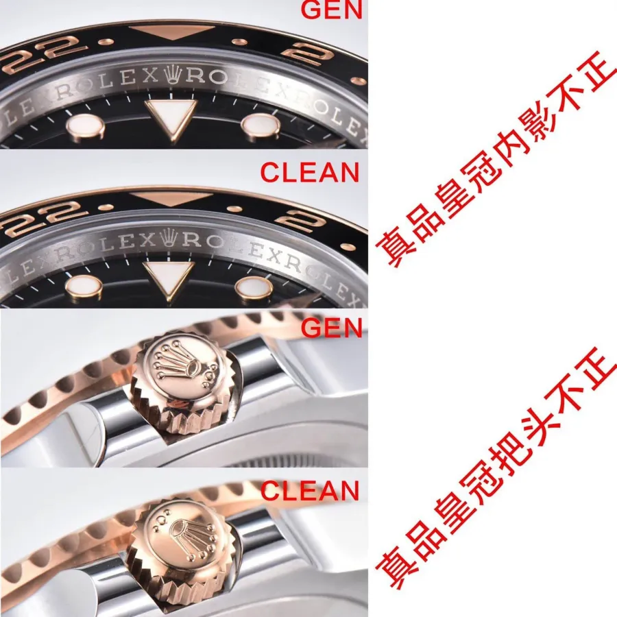 C Factory Greenwich Sars Circle 126711 Real and Fake Comparison Review Rolex Top collectible watches Appearance Comparison Chart