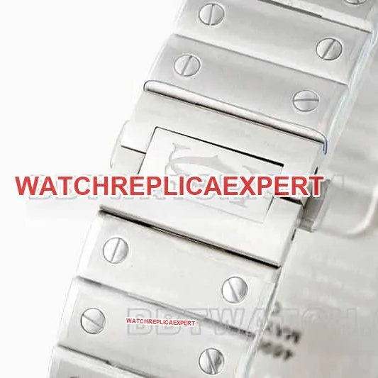 AF FactoryCartier Santos 1:1top-tier gray plate WSSA0037side live photo