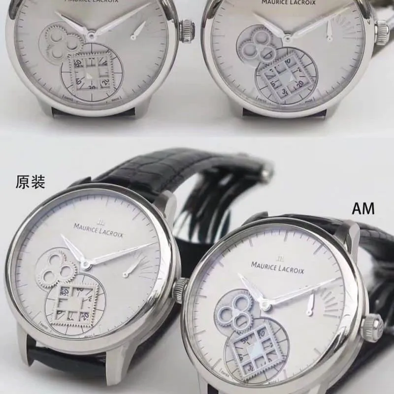 AM Emmy Craftsmanship Series MP7158-SS001-901 Authentic and Fake Review Front and Back Pictures
