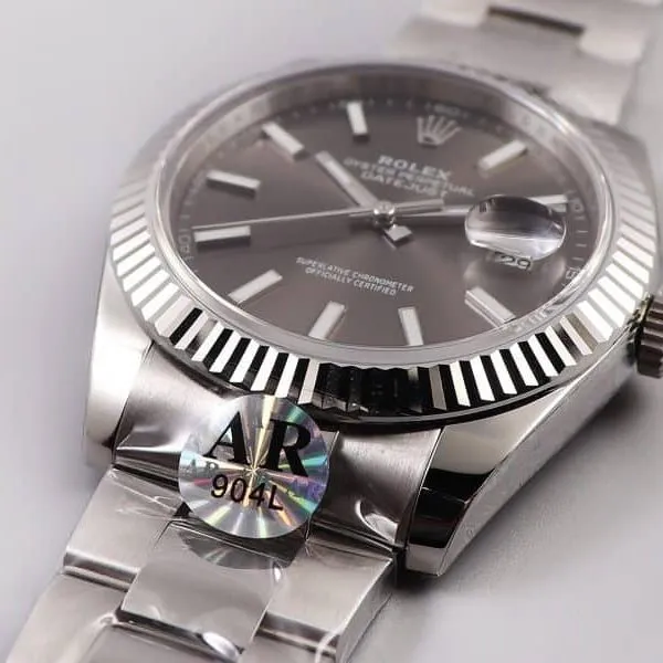 watchar log Rolexm126334-0013 temperament gray plate 904lstainless steeldetail shots