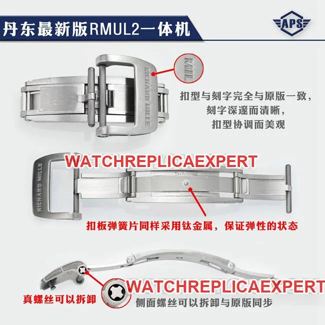 APS factory top-tier watch Richard MilleRM055 appearance live photos
