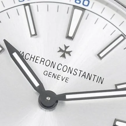 8F factory Vacheron Constantintop-tier watch automatic movement men's white dialrubber strap ultra-thin series watch side view