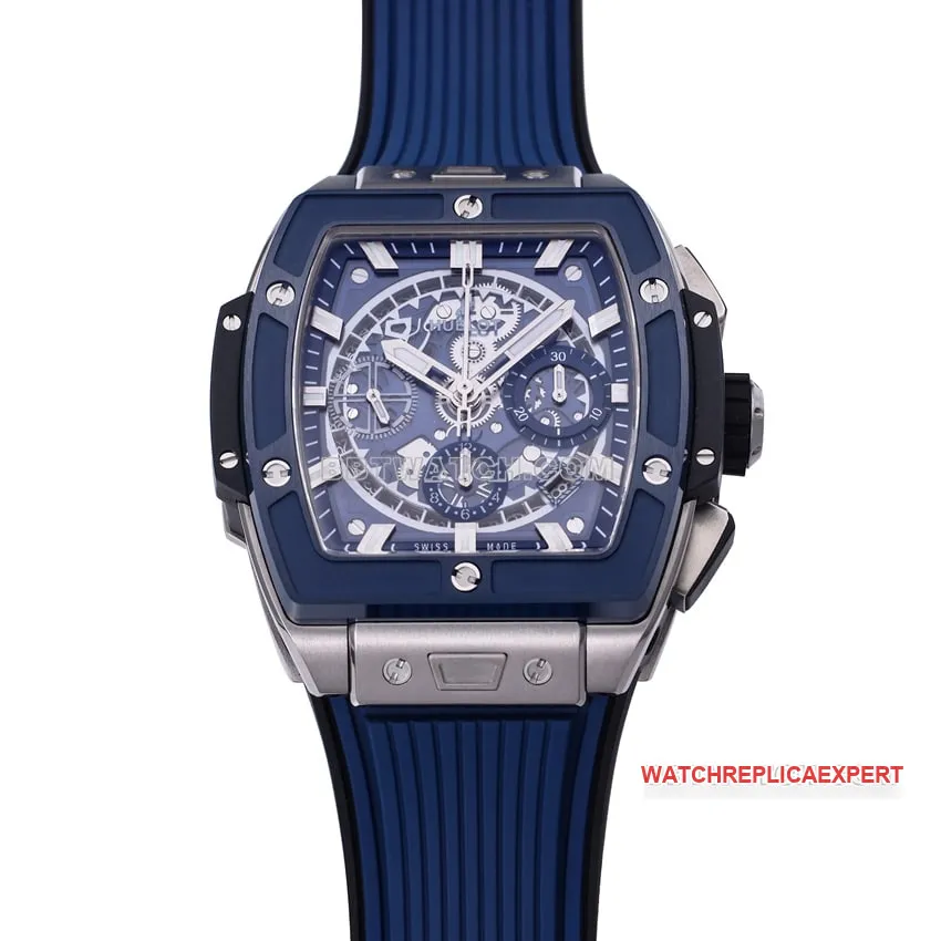 BBF factory Hublot1:1top-tier blue hollow plate 642.NL.7170.RXbraceletlive photos