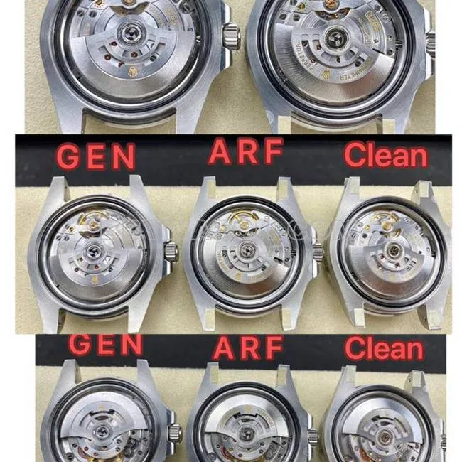ARF Factory Rolex Top collectible watches GMT Cola Ring 126710 Review