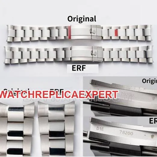 ERF factory RolexGMT-Master3285movementtop-tier watch comparison Genuine difference appearance live photos