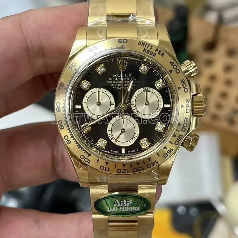 Rolextop-tier watch ARF Factory40mmDaytona4131movementfront live photo