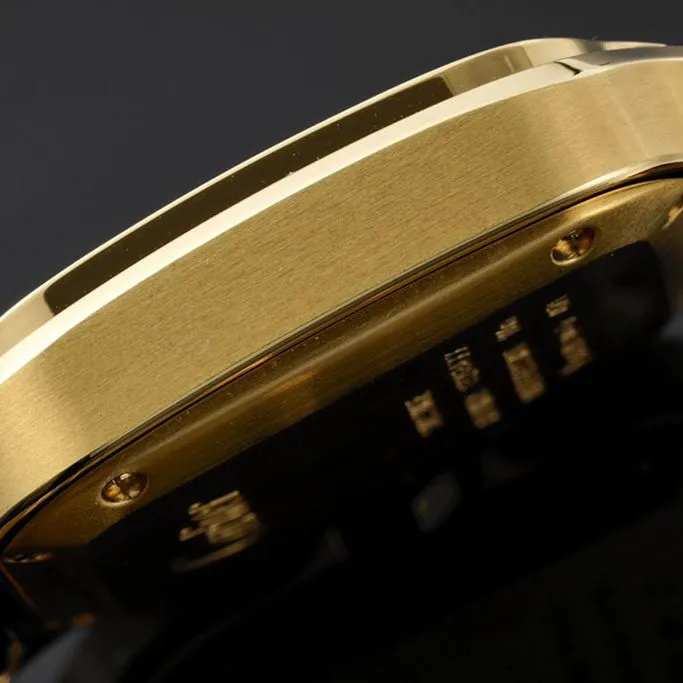Cartiertop-tierhigh-quality watch Santos series ladies steel bracelet white dial gold watch detail shots