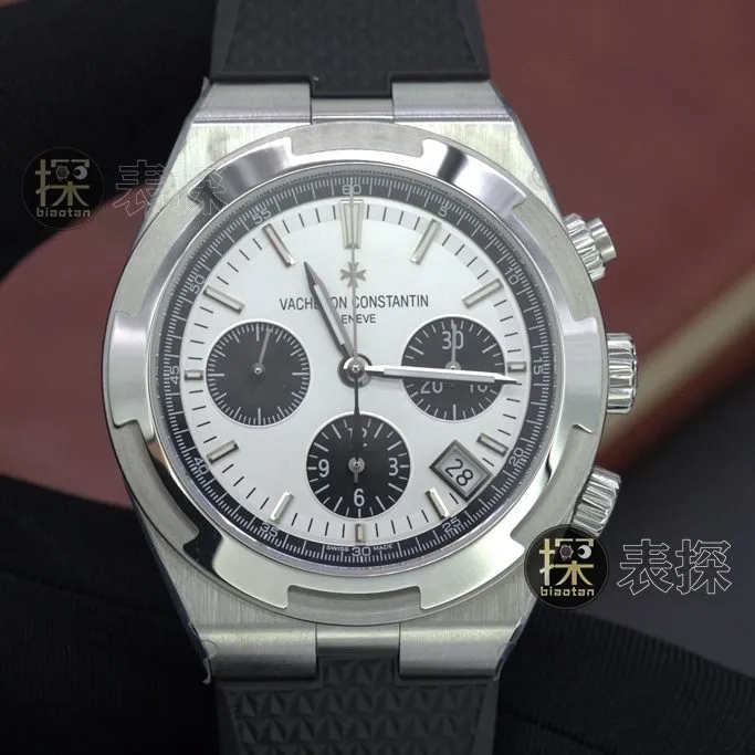 8f across the world Vacheron Constantin1:1replica watch panda eye chronographlumerubber strap