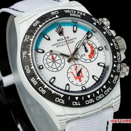 1:1replica watch ANT factory Rolex Daytonawhite dial4130side live photo