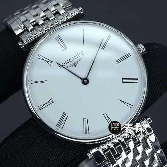 Longines Jialan watch women's white dialsteel bracelet model pictures and prices side live photo