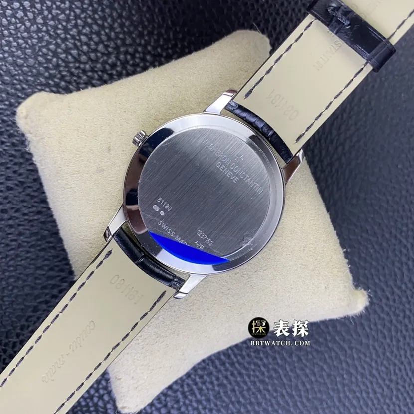 MKS Factory Vacheron Constantin Heritage 81180 Top collectible watches Men's Dark Gray Plate strap models Pictures and Prices Front Actual Photos