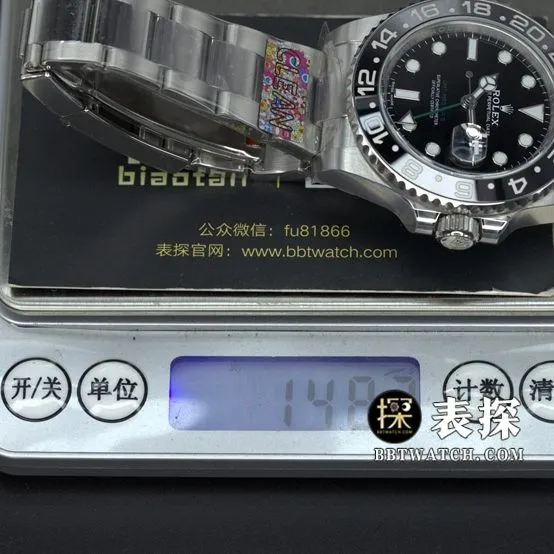 Factory C RolexGMT-Mastersuper watch Batman c circle steel bracelet model pictures and prices clasplive photos