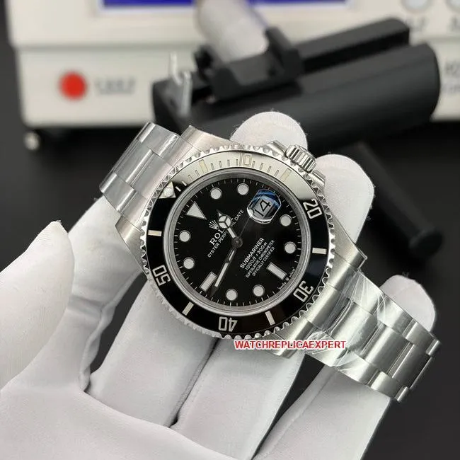 top-tier watch VS FactorySubmarinerRolexblack dial3235movementcaseback live photo