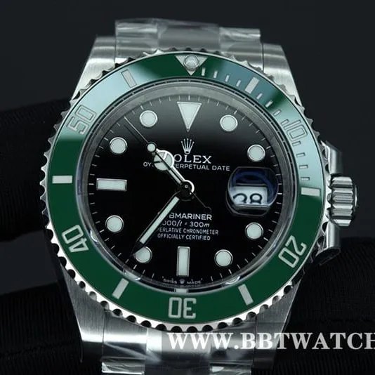 Rolextop-tier watch VS FactoryStarbucks Submariner new model 41 diameter 3235movementdetail shots