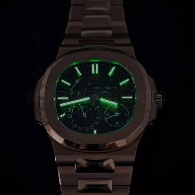 UMI factory Patek Philippe Nautilus5712 top-tier watch comparison Genuine difference front live photo