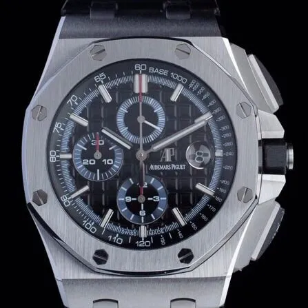 top-tier replicaAPF gray plate Audemars PiguetRoyal Oak offshore 26400 watch top-end watch side view