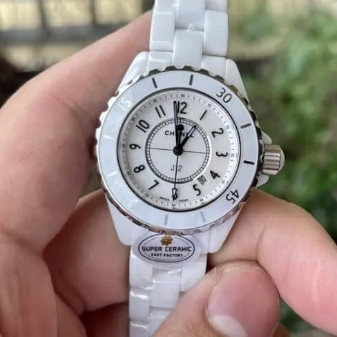 top-tiersuper cloneEASTceramic new ChanelJ12 series women's watch front view