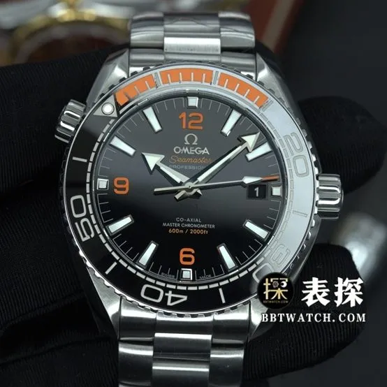 VS FactoryOmegaSeamaster Ocean Universe 600m Quarter Orange Watch Men's Steel Bracelet Model Pictures and Prices braceletlive photos