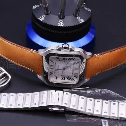 Cartier Santos watchgf factory review front view