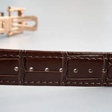 TWS factory Vacheron Constantintop-tiersuper watch men's white dial brown belt mechanical round leather strap inheritance series watch bracelet picture