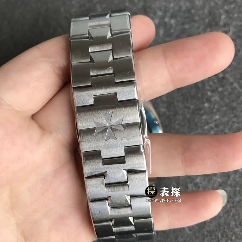 XF factory Vacheron Constantin 2000Vtop-tier high-quality watch men's dark gray plate steel bracelet model pictures and prices clasplive photos