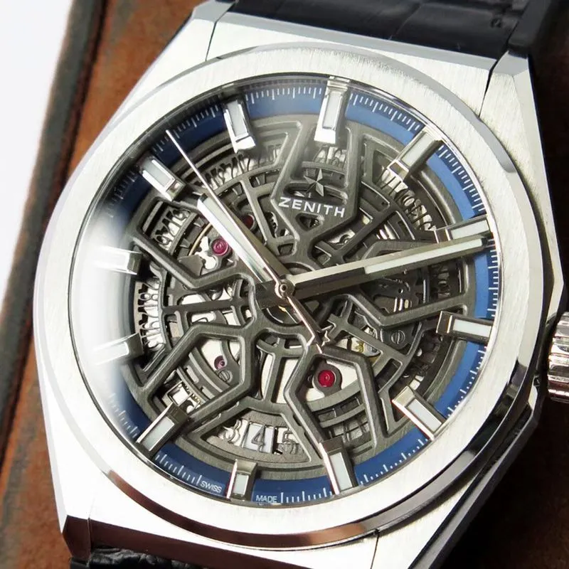 LF factory Zenith high-quality watch DEFY series GLASSIC hollow men's mechanical watch movement picture