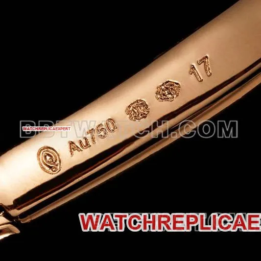 Cartier watch BLS factory bathtub 17 size quartzrose gold bracelet watch caseback live photo