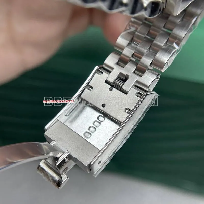 Tudortop-tier watch DIF factory Biwan 41mm green dial mechanical steel bracelet caseback live photo