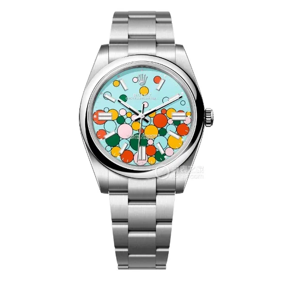 Factory C Rolex Oyster Perpetual top-tier 1:1high-quality replica41mm bubble noodle m124300-0008braceletlive photos