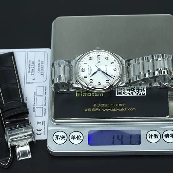 KLLongines famous craftsman dual calendar Seagull 2836men's watch hands-on effect