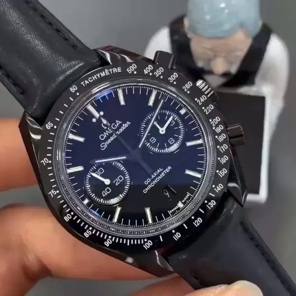 Omega Speedmaster Speedmaster Chronoscope 43mm Blue Men Manual
