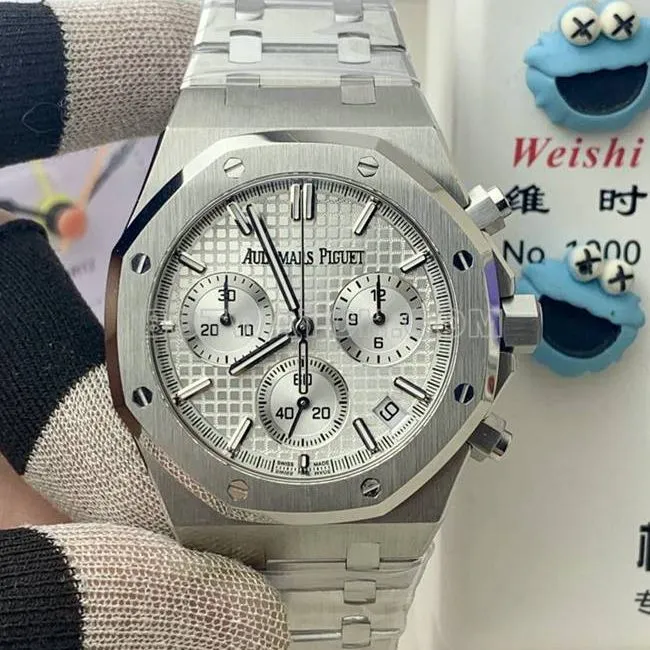 Watch Royal OakBLS Factory Audemars Piguet Purple Disc Mechanical 26420front live photo
