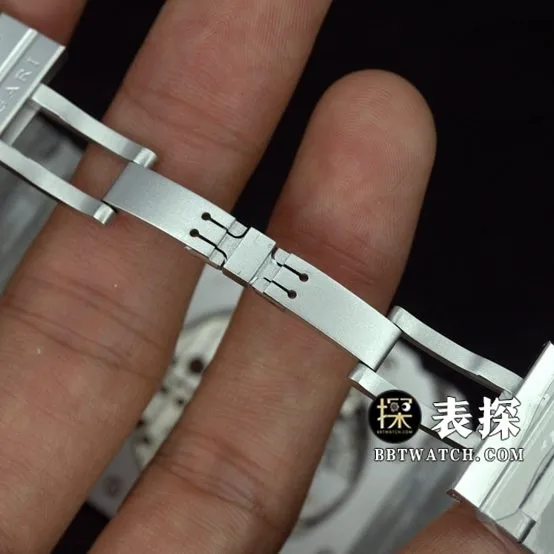 BV factory Bvlgari1:1super watch men's white dialsteel bracelet pictures and prices braceletlive photos