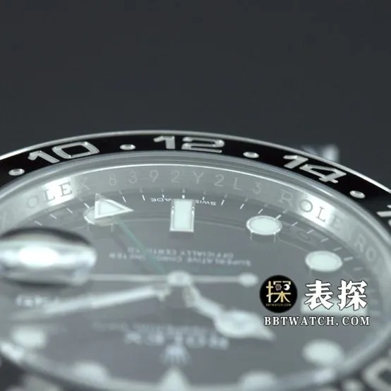 Factory C RolexGMT-Mastersuper watch Batman c circle steel bracelet model pictures and price weight live photos