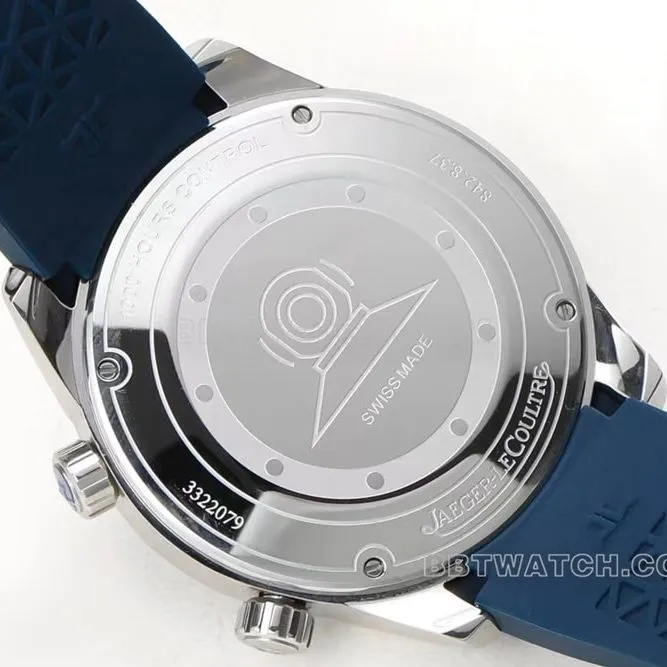 BLS factory Jaeger-LeCoultre Beichen top-tier blue plate rubber model 9068681side live photo
