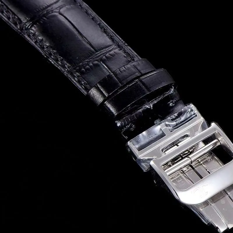 Jaeger-LeCoultre Watch Master 1662451 Series Cal798 Automatic Genuine Tourbillon Men's Watch Side View