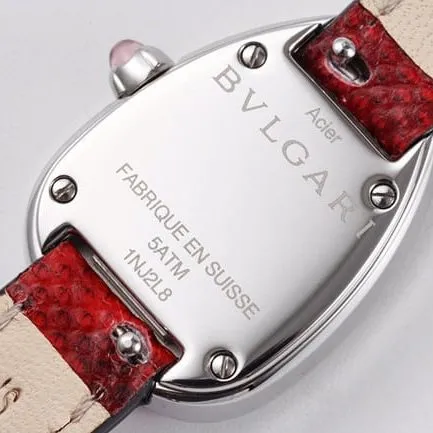 BV Factory Top collectible watches Bvlgari Quartz Serpenti Series Women's Red Strap Belt Watch Buckle Figure