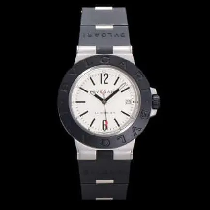 top-tier replicaBvlgariSteve Aoki white steel joint watch clasp picture
