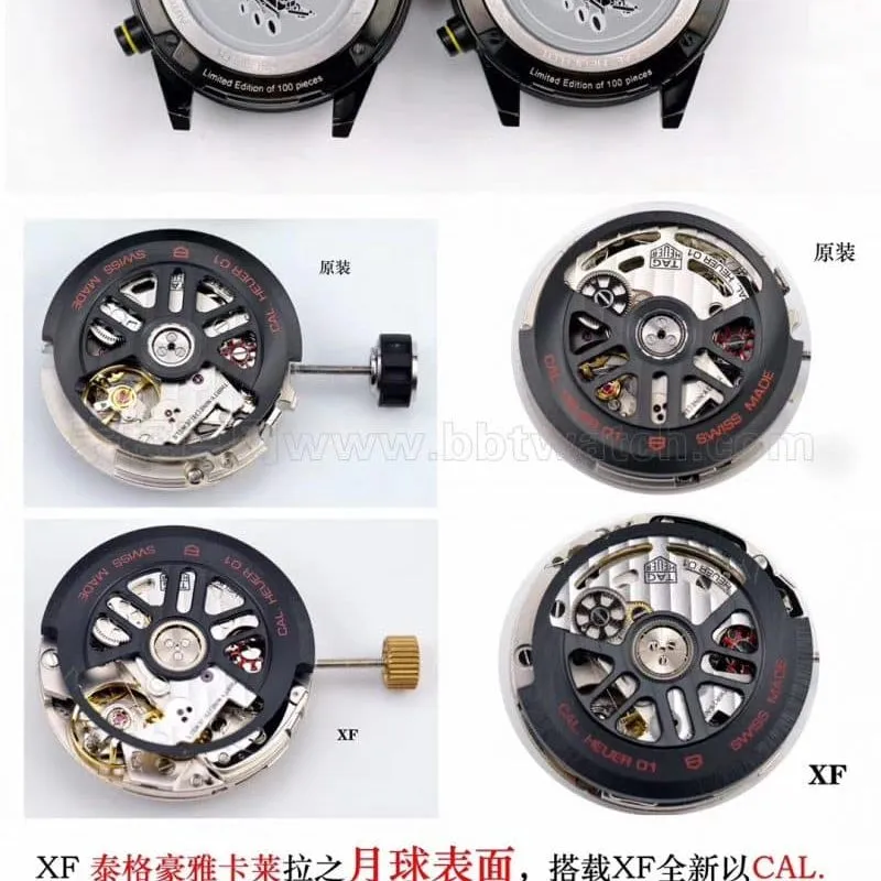 Fake vs Real: TAG Heuer Carrera Lunar